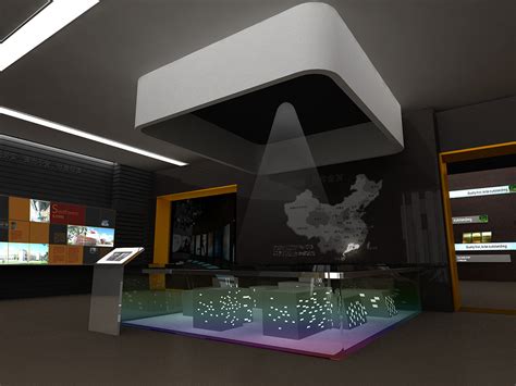 现代科技展厅设计方案|三维|建筑/空间|展厅展馆专业设计_原创作品-站酷ZCOOL
