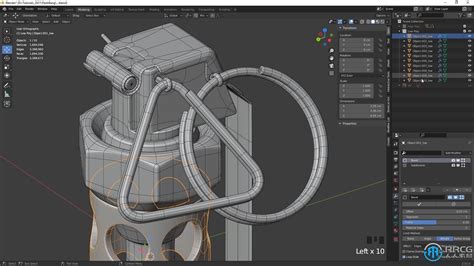 Blender游戏闪光弹实例制作训练视频教程 - 3D动画教程 - 人人CG 人人素材 RRCG