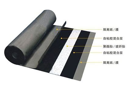 HDPE强力交叉膜自粘防水卷材-防水卷材系列