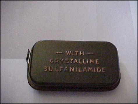 Ww Ll Sealed Field Dressing W/Sulfa In A Tin For Sale at GunAuction.com ...