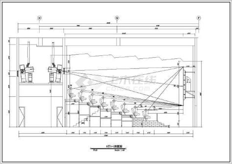 [南京]八层钢框架结构电影院结构CAD施工图（含建筑施工图）_影剧歌舞厅_土木在线