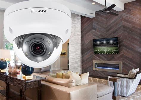 美国ELAN义兰-AI系列400万像素IP室内变焦半球摄像机（人工智能人体识别、移动行为分析、ELAN智能系统自动搜索配置）-华歌