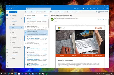 Microsoft brings new Outlook features to Windows, the web, and its mobile apps | Windows Central