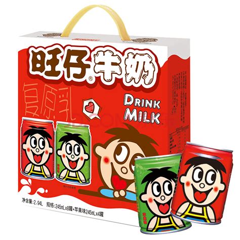 旺仔牛奶125ml*36盒装原味旺旺复原乳整箱儿童早餐奶饮料批发-阿里巴巴