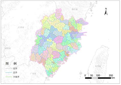 福建政区图图片