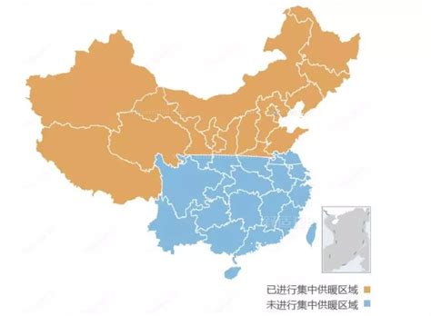 你家在中国供暖分界线的南边还是北边？