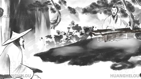 《高山流水遇知音02》中国水墨山水古风动漫-黄鹤楼动漫动画片设计制作公司