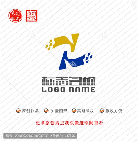 ZX字母YZ标志科技logo,其它,LOGO/吉祥物设计,设计模板,汇图网www.huitu.com