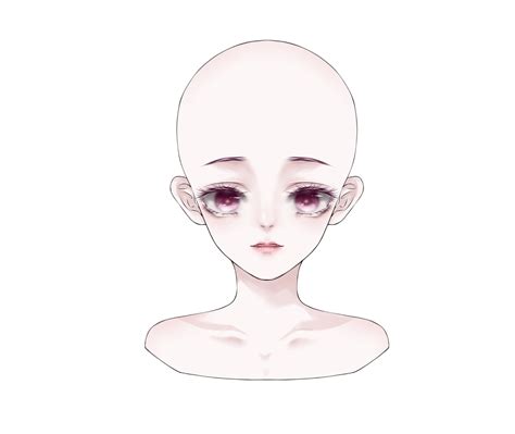 动漫女女正脸图片