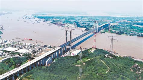 8200吨荷载量创国内之最 武汉造五峰山长江大桥完成“体检”|五峰山|长江大桥|荷载_新浪新闻