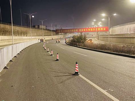 市政分公司包头市G110节点快速化改造工程青福新城地道桥开始施工