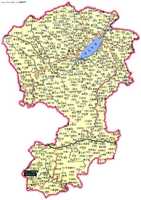 洛阳旅游地图图片