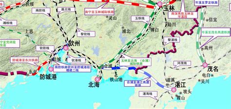 钦州的平陆运河都施工招标，准备开工了，北海的合湛高铁还远吗？