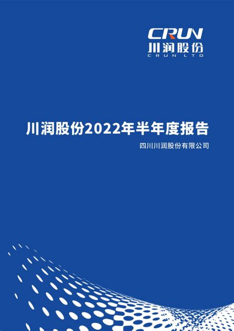 川润股份：2022年半年度报告