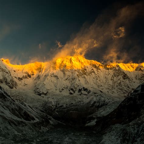 2048x2048 Annapurna Mountains Nature Landscape 5k Ipad Air HD 4k ...