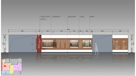 最新展厅设计CAD设计图纸，展厅cad平面布置图下载 - 草图大师模型