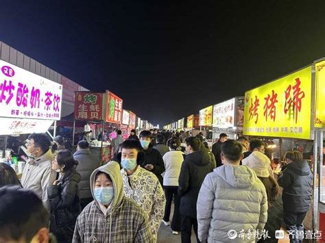 山东济南最大夜市东迁 打造火车主题夜市-人民图片网