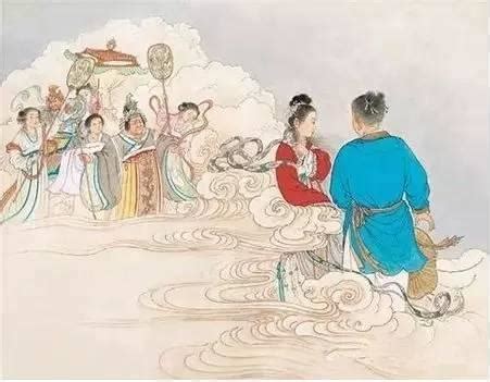 【大图】《中国民间故事与神话传说》之牛郎织女绘本连载_绘本连载图_太平洋亲子网