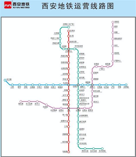 西安4号线线路图（地铁四号线全程线路图） - 生活 - 布条百科