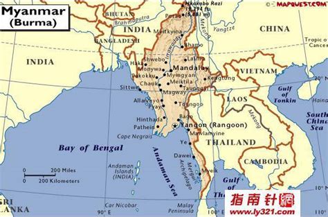 缅甸地图 - 缅甸卫星地图 - 缅甸高清航拍地图 - 便民查询网地图
