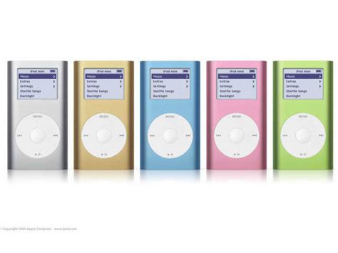 从2001到2008 历代苹果iPod产品回顾_苹果MP3_MP3新闻-中关村在线