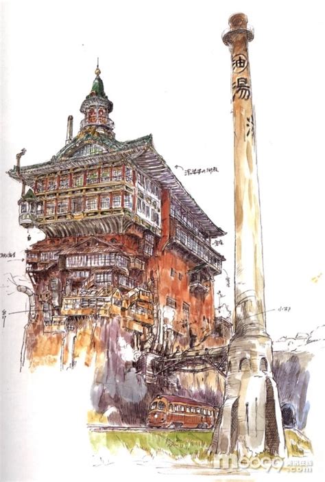 日本动漫大师宫崎骏的建筑世界- 中国日报网
