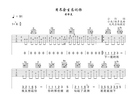 飞蛾扑火吉他谱_半吨兄弟_C调弹唱39%单曲版 - 吉他世界