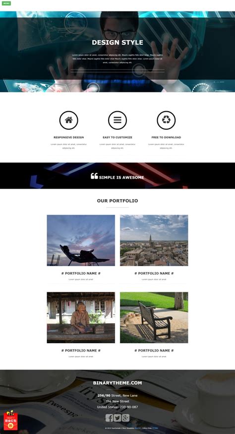 个人博客网站模板-个人博客网页模板-免费个人博客模板-建站ABC