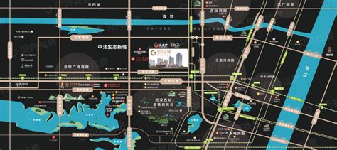 武汉越秀国际金融汇-沙盘图(43) - 武汉安居客
