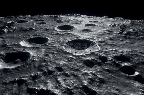 月球表面坑洞高清图片下载-正版图片600036084-摄图网