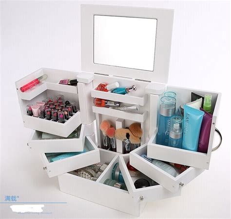 亚克力多功能化妆品收纳盒 透明精美口红 抽屉式收纳盒-阿里巴巴