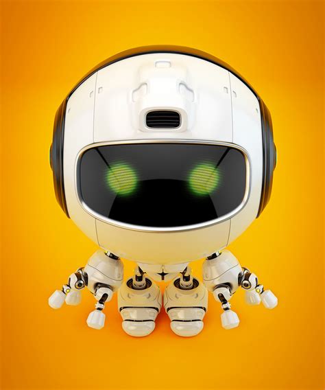 Cute smiling bot——超可爱的机器人，献给同样爱笑的你！ - 普象网