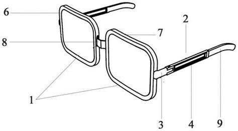 智能眼镜的镜架结构的制作方法
