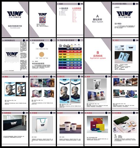 工作室VI视觉系统手册|平面|书籍/画册|JuneLZJOo - 原创作品 - 站酷 (ZCOOL)