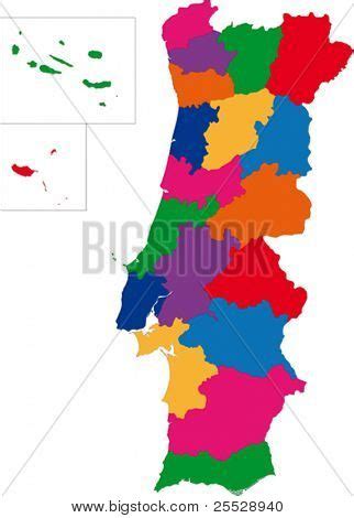 葡萄牙地图图片