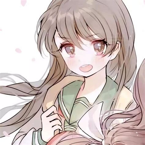 女生动漫头像闺蜜温柔