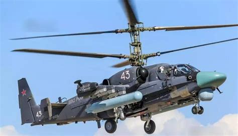俄罗斯：卡-52“短吻鳄”反转双旋翼式并列双座武装直升机|武器|激光|武装直升机_新浪新闻