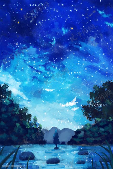 动漫星空图片