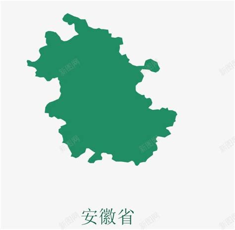 安徽省地图-快图网-免费PNG图片免抠PNG高清背景素材库kuaipng.com