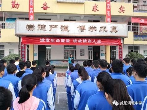 咸阳渭城中学举行 “勤奋学习、扎实复课，备战期末统考”主题升旗仪式