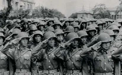 1950年国民党台湾征兵游行造势影像 - 派谷老照片修复翻新上色
