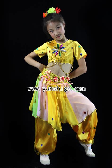 儿童印度舞肚皮舞演出服装YDGT02