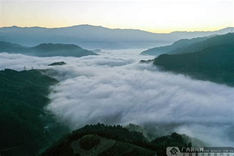 龙胜：晨雾缭绕美如画-广西高清图片-中国天气网