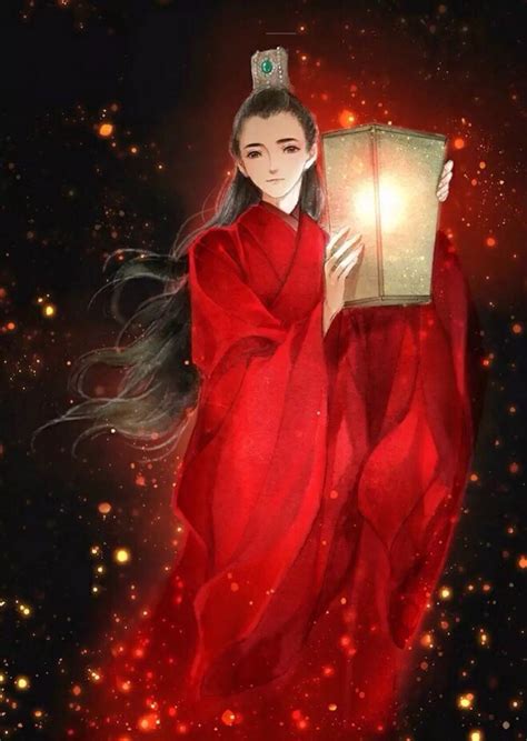红衣美男非主流头像