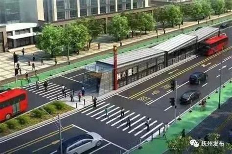 抚州BRT即将试运行 线路指引图公布_手机新浪网