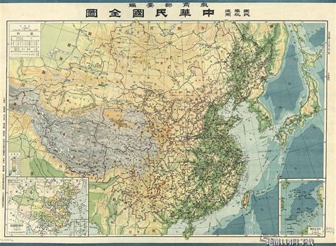 民国行政区划图图片