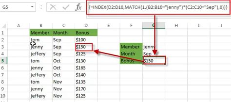 How to Lookup the Value with Multiple Criteria in Excel - Free Excel ...