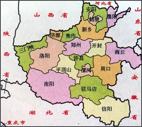 河南省地图(1:800000)-博库网