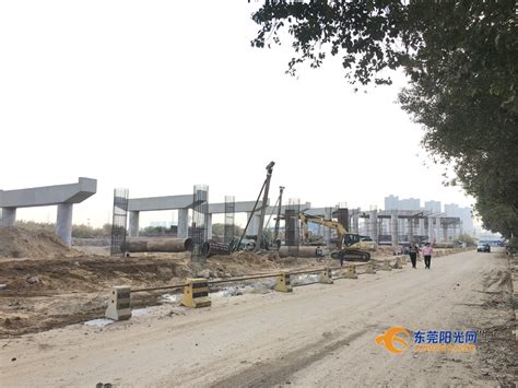 新南阁大桥建设工程进展顺利 2021年底完工_东莞阳光网