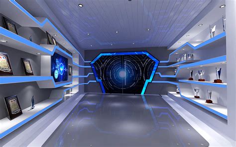 具有科技感的企业展厅如何打造